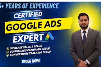 set up google ads adwords PPC campaign and manage it
