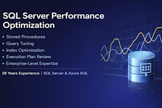 develop and optimize sql server queries and stored procedures
