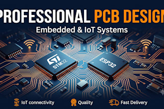 design complex pcbs for stm32, esp32, and iot systems using altium and orcad