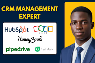setup hubspot pipedrive zoho honeybook CRM workflow automation