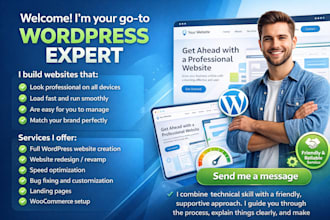design a wordpress or lovable website that converts