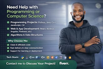 do computer science ,programming projects and information technology