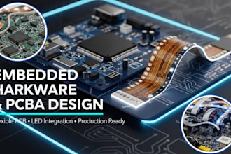 embedded hardware design, pcba development and flexible led system integration