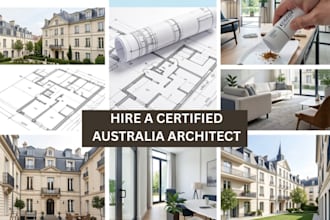 provide renovation and redesign services as an australian architect