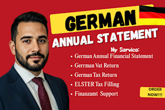 german tax advisor, steuerberater, jahresabschluss, balance sheet profitand loss
