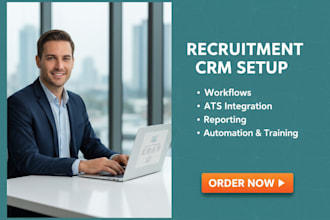 setup recruitment staffing agency CRM bullhorn zoho recruit tracker greenhouse