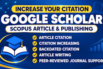 increase google scholar citations, scopus backdated article citation,eb1 eb2 niw