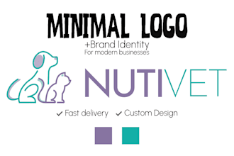 design a minimalist logo and brand identity