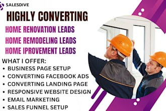 generate home renovation leads home improvement leads home remodeling leads