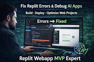 fix replit errors debug replit ai app deploy web project build replit webapp mvp