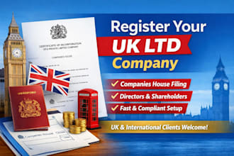 register your UK ltd company with companies house