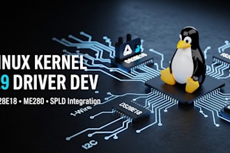 linux kernel 4 9 driver development, ds28e18, me280 and spld integration