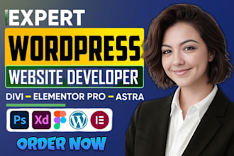 develop a realtor website, real estate website, or real estate wordpress website