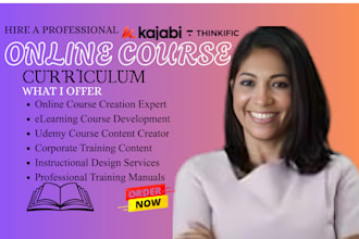 create ebook online course, prepare course curriculum and video course creation