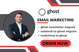 design ghost newsletter migrate substack to ghost migrate mailchimp to ghost