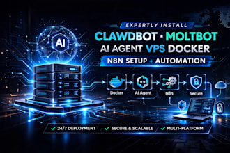 setup openclaw moltbot ai automation workflows n8n integrations vps docker