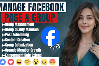 manage facebook group and page social media manager group moderator social media