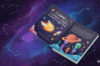 design children story book illustration and children story book illustration