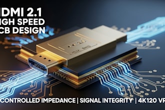 design controlled impedance hdmi 2 1 high speed pcb