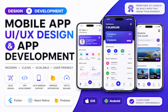 design android mobile app, ios mobile app and mobile app development