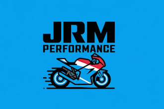 design a minimalist motorcycle brand logo