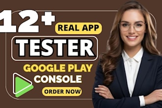 provide 12 testers for google play closed testing for 14 days 12 app tester