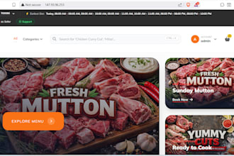 build custom django ecommerce website