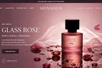 design perfume shopify store oud fragrance website parfum store perfume website