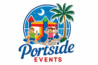 design a stunning event logo for your brand