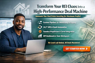 setup rei CRM resimpli propstream flipster blackbook podio clones freedomsoft
