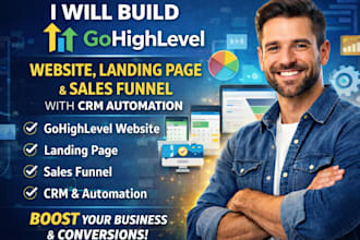 gohighlevel website gohigh level landing page sales funnel gohighlevel expert