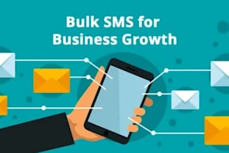 send bulk sms marketing, blast text message, sms and email one by one send