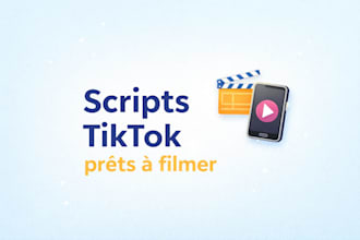 creation de scripts tiktok