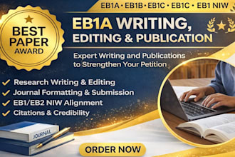 write and publish best paper award for eb1a, eb1b, eb1c, eb1 niw requirement