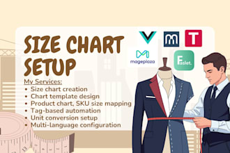setup virtusize kiwi measmerize true fit clean faslet esc mageplaza size chart