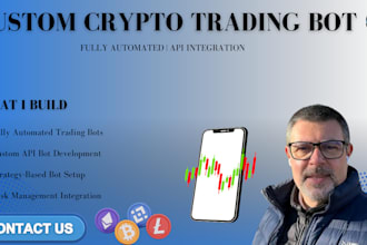 develop custom polymarket trading bot with API integration