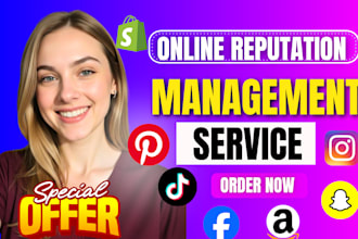 clutch online reputation management repair, designrush upcity g2 ORM website