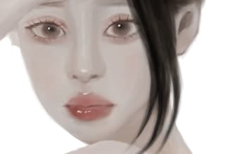 draw semi realistic art by procreate