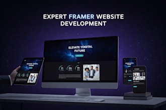 design or redesign framer website or do figma to framer