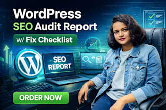 analyze wordpress site SEO issues and provide fix guide