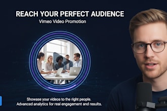 professionally promote your vimeo video to a targeted audience