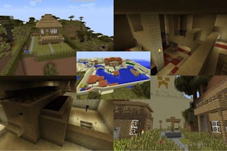 build minecraft city map farm lobby castle server spawn medieval fantasy builder