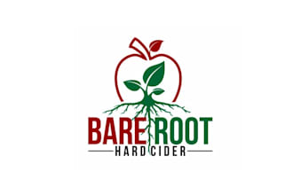 design high quality amazing bare root logo