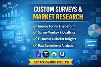 design professional online survey, market research, google form, survey design