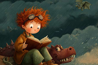 illustrate children book illustration ,children book illustration
