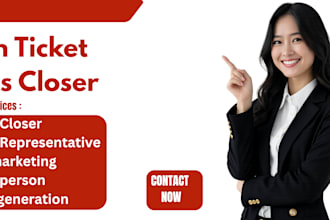 be your sales closer sales rep telemarketing and lead ge