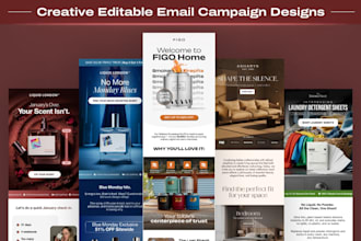 craft email campaigns in figma for klaviyo
