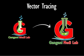 do manual vector tracing