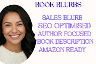 write a high converting book blurb or amazon book description