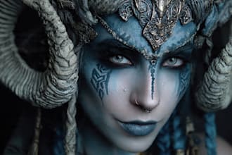 paint your dark fantasy creature